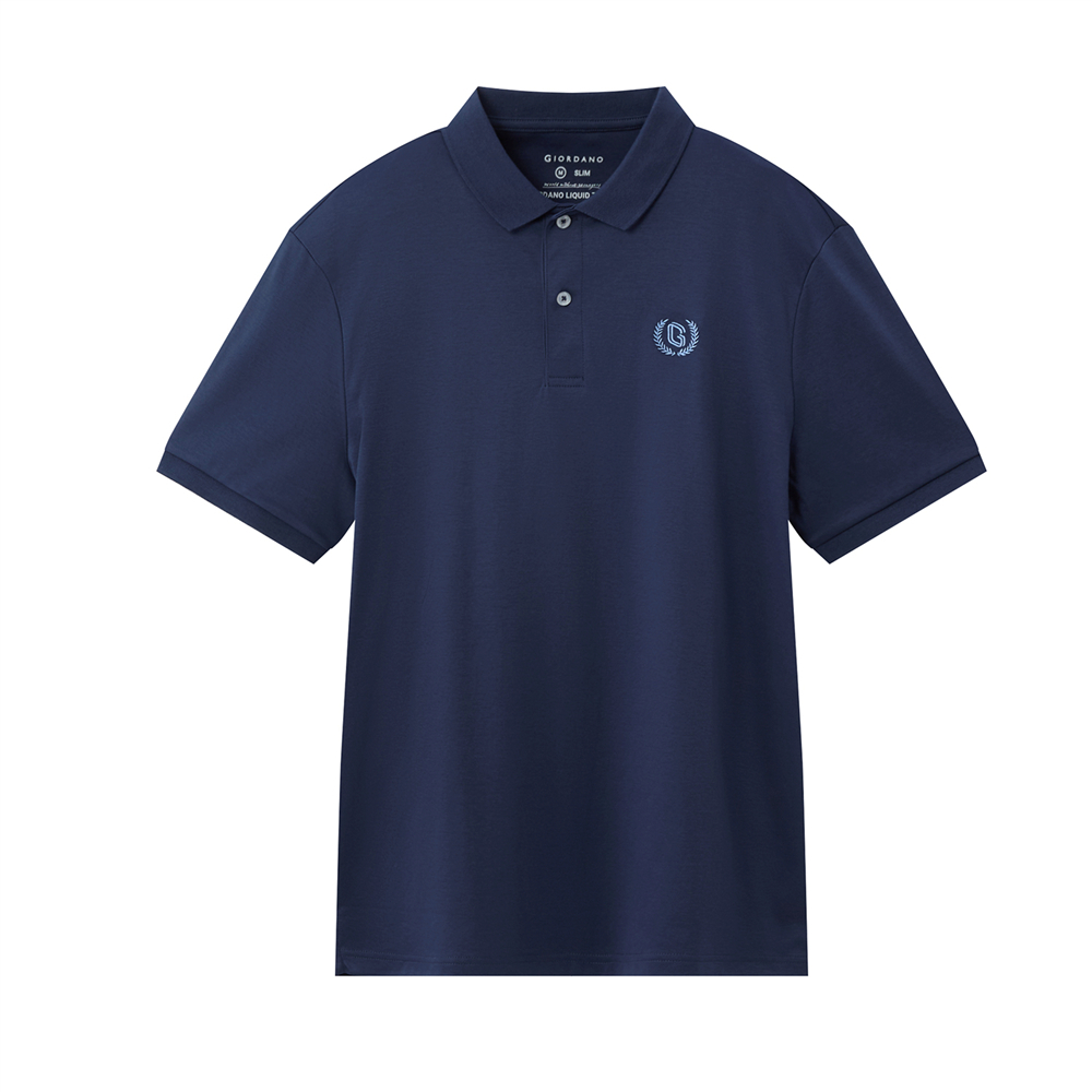 GIORDANO เสื้อโปโลผู้ชาย Men's Liquid Touch Polo 01015291.2