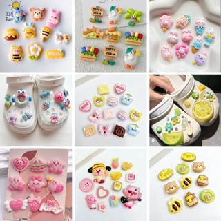 ชุดตัวติดรองเท้าแบบเซต ตัวติดรองเท้า หัวโต มีลายให้เลือกเยอะ…