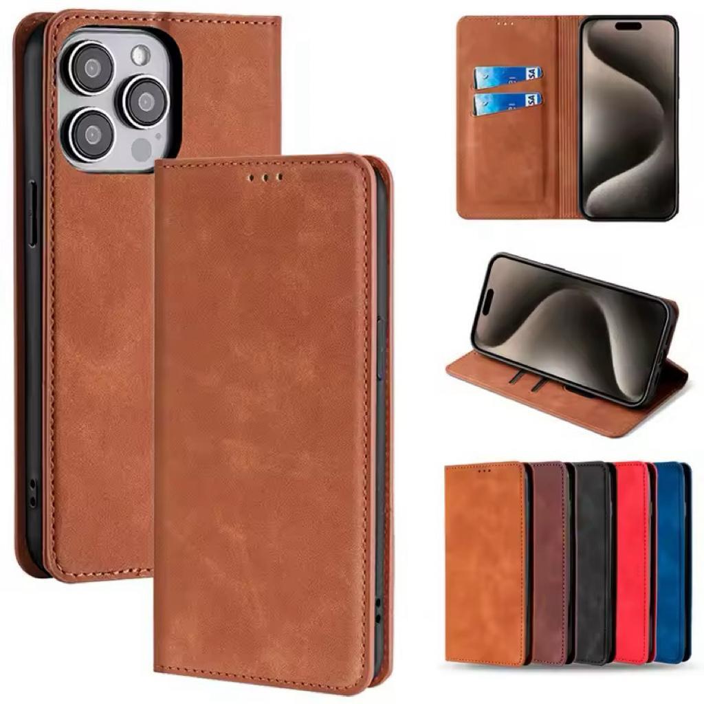เคสฝาพับ กระเป๋าหนัง สำหรับ iPhone 15pro max 14 14promax 13 13promax i12 12promax i11 11promax กันกระแทก เปิดปิด ใส่บัตร