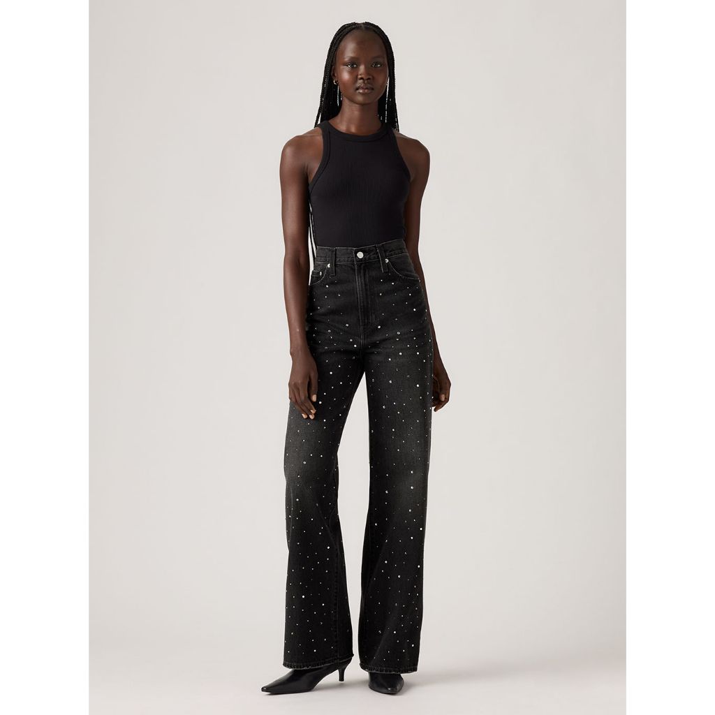 กางเกงยีนส์ผู้หญิง Levi's® Women's Ribcage Wide-Leg Jeans
