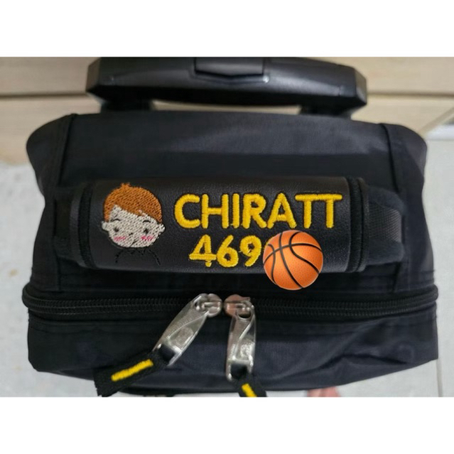Tag Avatar ป้ายหนังปักชื่อคล้องหูกระเป๋า