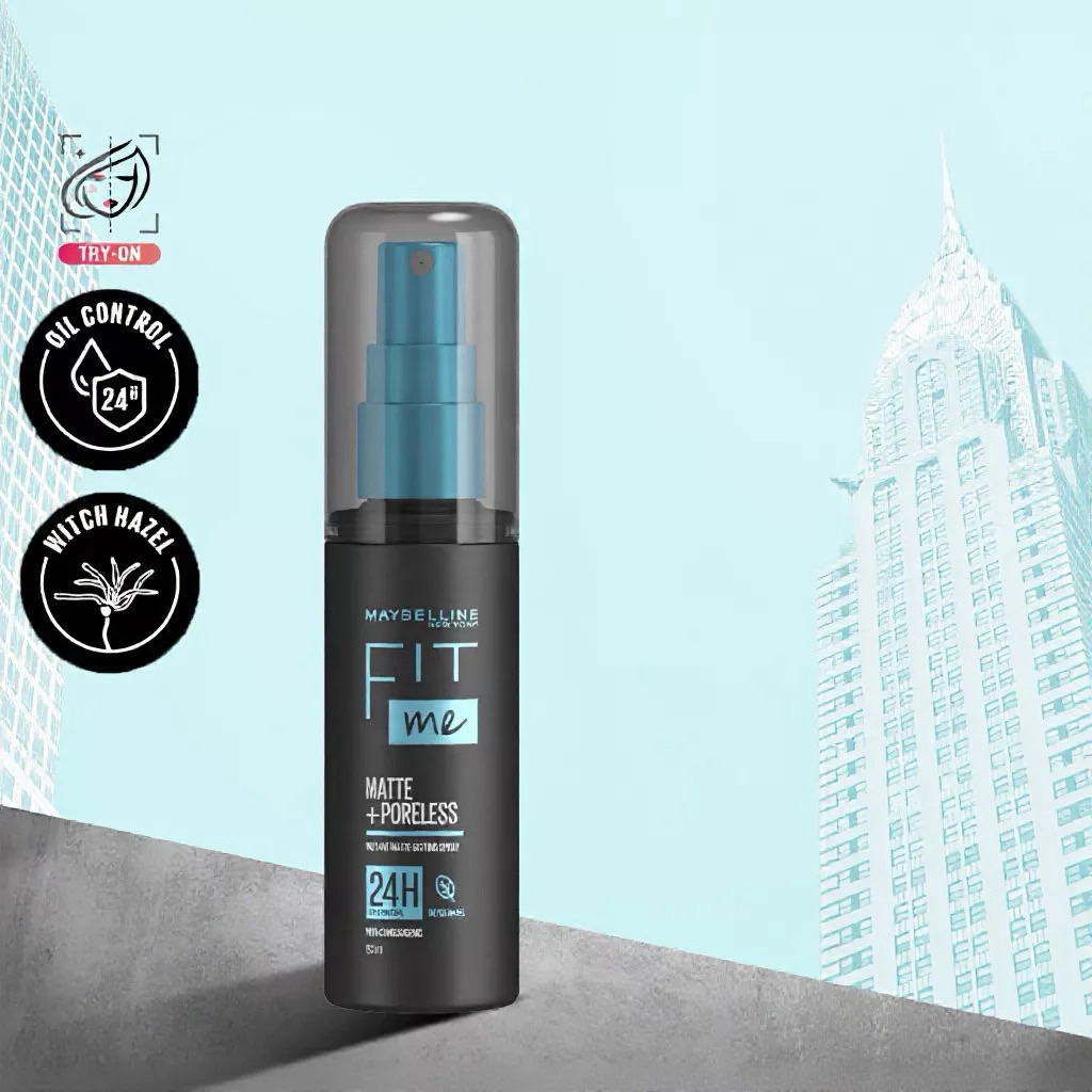 Maybelline Setting Spray Maybelline Fit Me Matte + Poreless Setting Spray - 24H Longwear