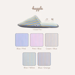 Cotton Candy รองเท้าสลิปเปอร์หัวปิดและหัวเปิด รองเท้าใส่เดินในบ้าน ผ้าคอตตอนอียิปต์ 100% ฟองน้ำหนานุ่มพิเศษ