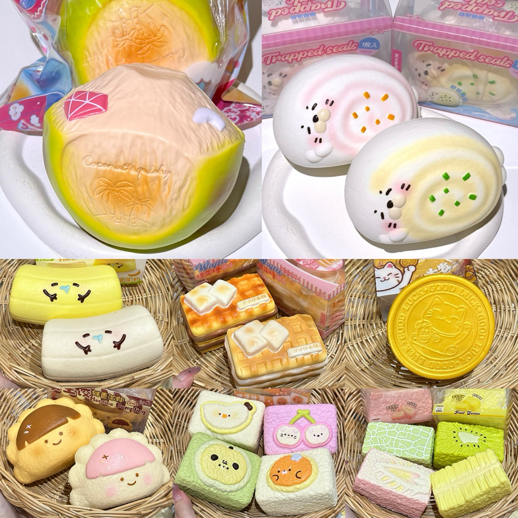 พร้อมส่ง‼️สกุชชี่แท้ ‘ รวมหลายงาน ‘ น่ารักเนื้อดี กลิ่นหอม  ดูรายละเอียดในคลิปรีวิวก่อนกด  | sss store