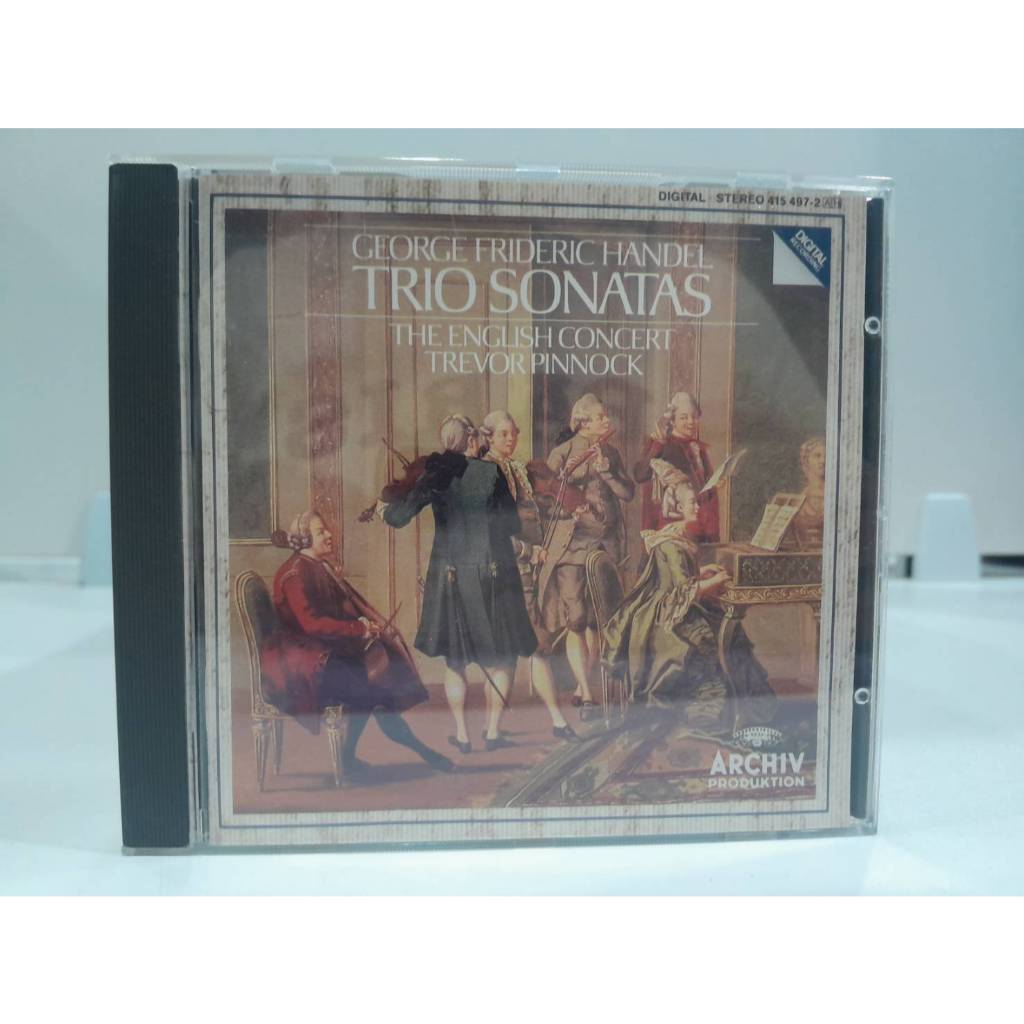 1 CD MUSIC ซีดีเพลงสากล  Handel: Trio Sonatas  The English Concert  (B3G79)