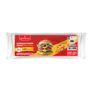Imperial Cheddar Cheese Coloured อิมพีเรียลเชดด้าชีสคัลเลอร์ 84+3sl 1.07 กก.