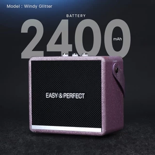 EasyandPerfect EP-WINDY 18W GLITTER PREMIUM ลำโพงบลูทูธพร้อมไมค์ 2 ชิ้น รับประกัน 1 ปี