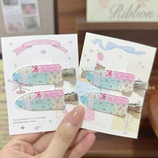 พร้อมส่ง🇹🇭 ราคา/ชิ้น B094 กิ๊บติดผม กิ๊บติดผมแต่งหน้า ไร้รอย ติดหน้าม้า เครื่องประดับผม กิ๊บแบบยอดฮิต