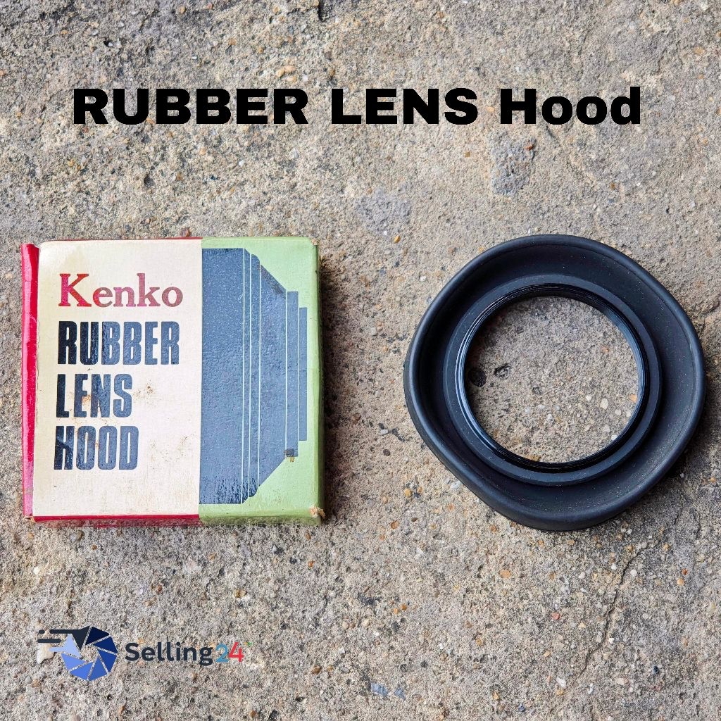 ฮูดยาง Ruber lens Hood 49mm 52mm 55mm 62mm 72mm สภาพดี ยืดหยุ่น