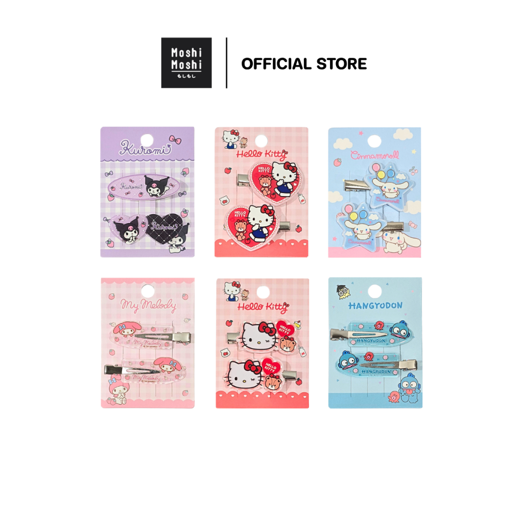 Moshi Moshi กิ๊บติดผม ลายลิขสิทธิ์แท้จากค่าย Sanrio รุ่น 6100006937-7852