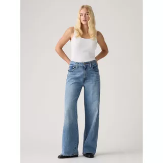กางเกงยีนส์ผู้หญิง Levi's® Women's Cinch Wide-Leg Jeans