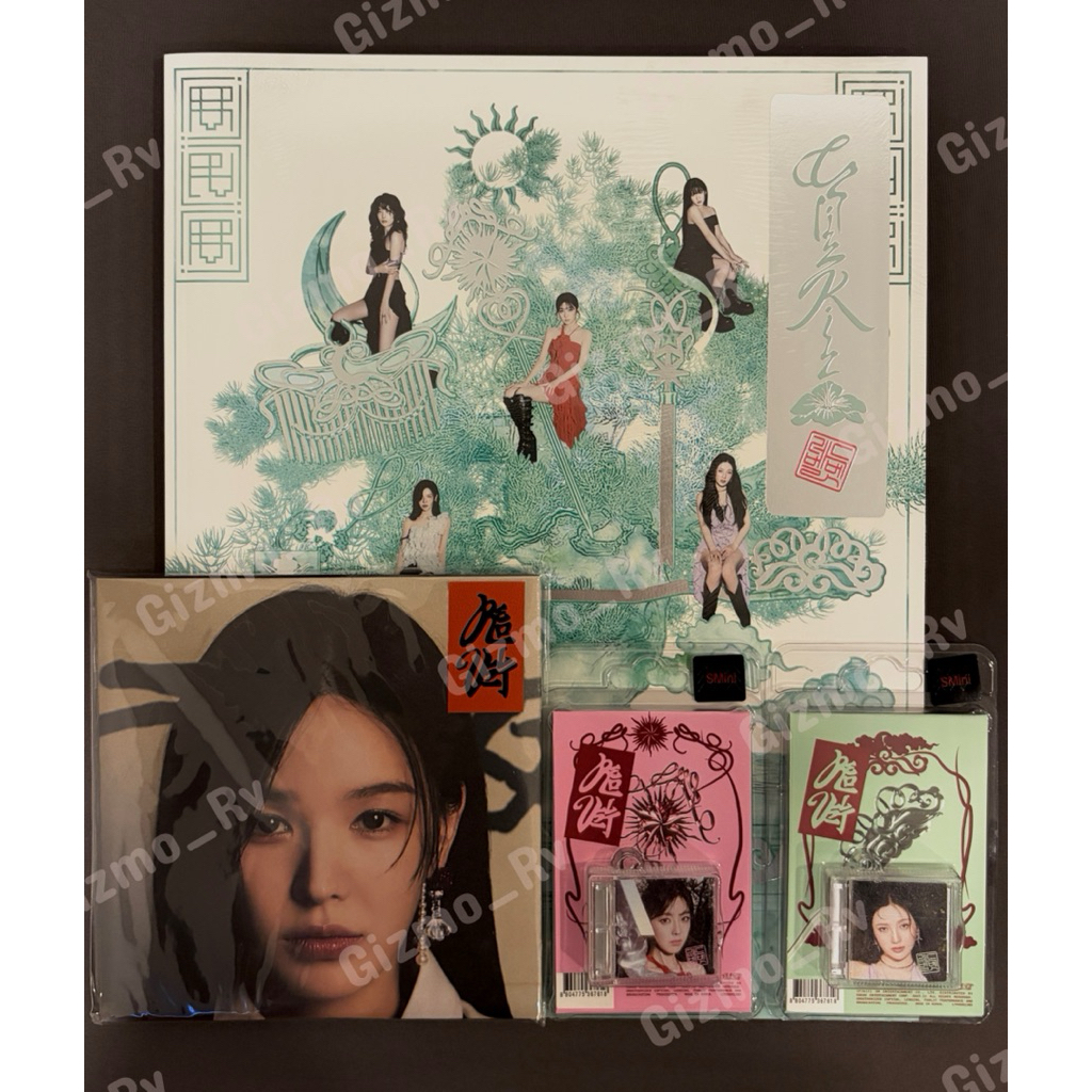 [ไม่แกะซีล] อัลบั้ม Red Velvet Chill Kill Photobook Elements Ver. / Poster Wendy Ver. / SMini Irene & Joy Ver.