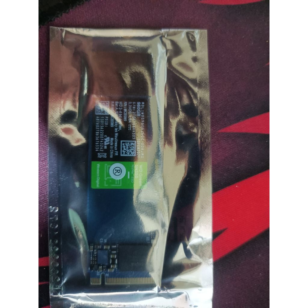 wd sn350 960gb ใหม่เคลมจาก synnex หมดประกัน