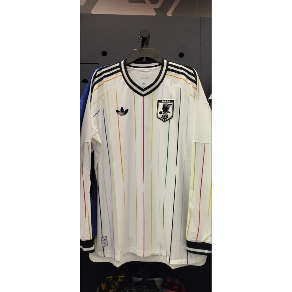 เสื้อฟุตบอล ทีมชาติ ญี่ปุ่น แขนยาว Adidas Japan 26 Away Jersey เกรด player ของแท้ มือ1 ป้ายไทย