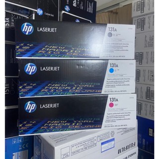 HP Toner 131 BK C M Y หมึกพิมพ์ ของแท้ 100%