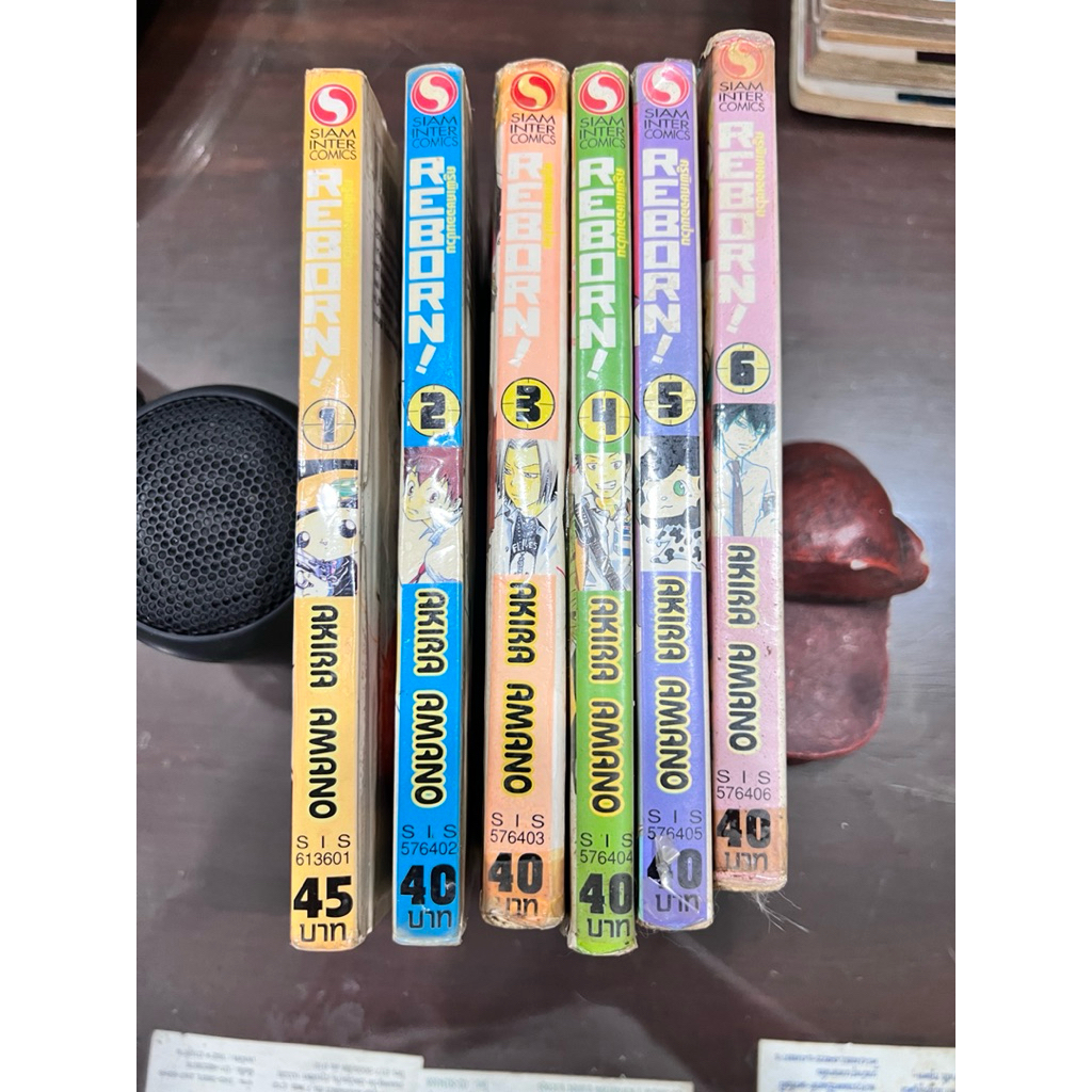 การ์ตูน มังงะ Reborn! มือสอง เศษ แยกเล่ม 1-6