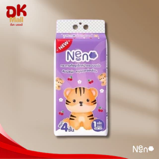 Neno กระดาษทิชชู่ นีโน่เสือ แบบแขวนผนัง 1000 แผ่น (250 ดึง) หนา 4 ชั้น จำนวน 5 หิ้ว