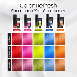 Lolane color refresh แชมพู/ครีมนวด เติมประกายสี 100 / 250 ml. - ถนอมเส้นผม บำรุง