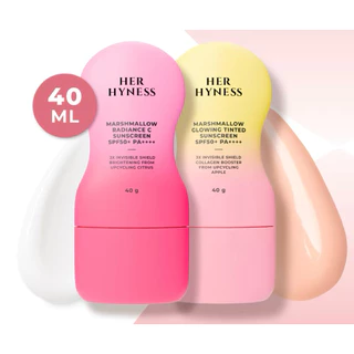 แท้💯 her hyness Hya Water Sunscreen SPF50 เฮอ ไฮเนส ไฮยา วอเตอร์ ซันสกรีน 30มล 50ml uv adapt tinted