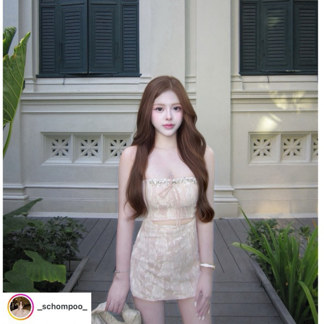 Sera Topเสื้อครอปผู้หญิง ลูกไม้ (เฉพาะเสื้อ)