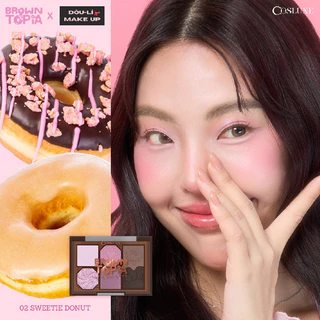 Cosluxe Browntopia Eye Palette พาเลทอายแชโดว์