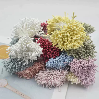เกสรดอกไม้ เกสรดอกไม้ประดิษฐ์ 380เส้น/มัด สำหรับงาน DIY งานฝีมือ ส่งจากไทย