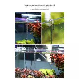 ปรอท เทอร์โมมิเตอร์ อย่างดี แบบแขวน วัดอุณหภูมิ ตู้ปลา ตู้ไม้น้ำ ตู้ทะเล