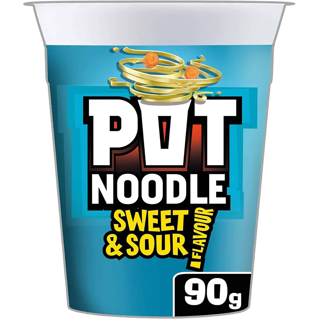 pot noodle sweet and sour flavour 90g