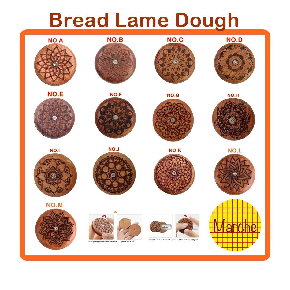 มีดกรีดลายขนมปัง Bread lame dough...ฟรีใบมีด 5 เล่ม