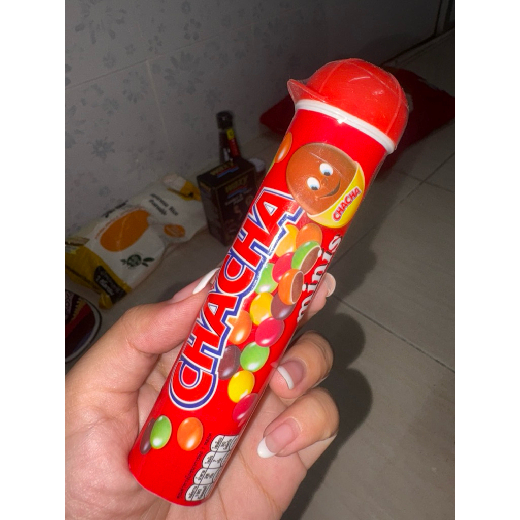 พร้อมส่ง Delfi chacha minis ชนมหวานช็อกโกแลตนมเคลือบน้ำตาลสีต่างๆ