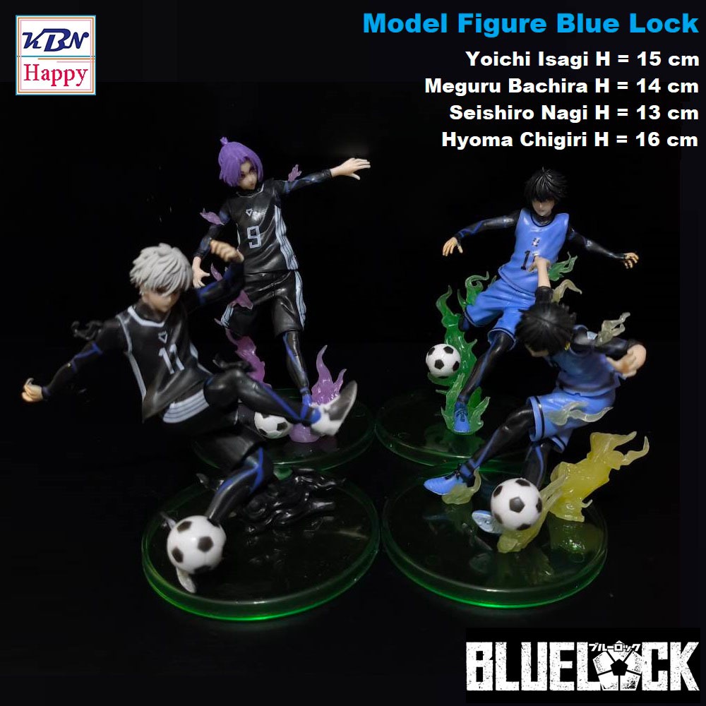 Model Figure Blue Lock 4 Type โมเดล ฟิกเกอร์ บลูล็อค 4 แบบ อะนิเมะ ฟุตบอล 2026