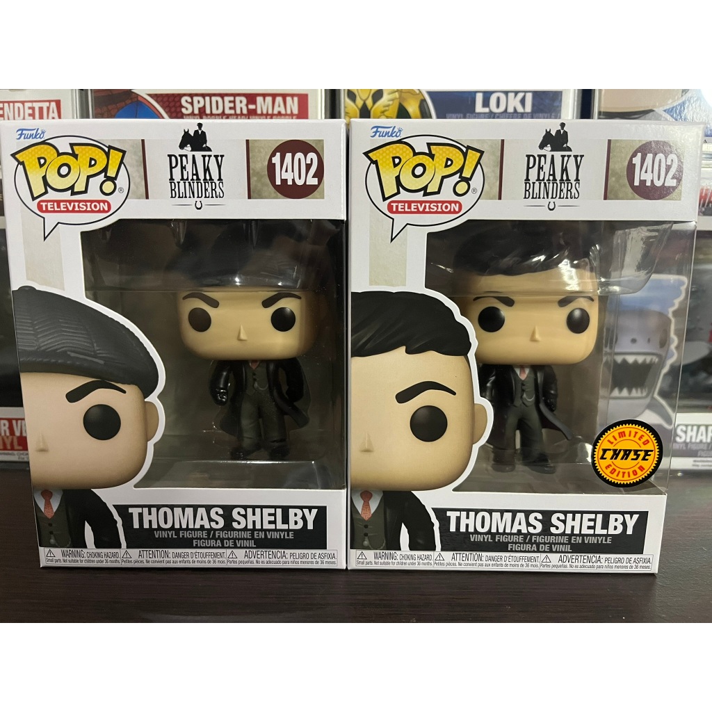 [RARE] ฟิกเกอร์ Funko Pop #1402 Thomas Shelby Peaky Blinders Chase Bundle