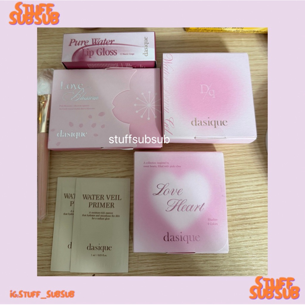 พร้อมส่ง/ของแท้ ถุงจุ่ม Dasique Set L
