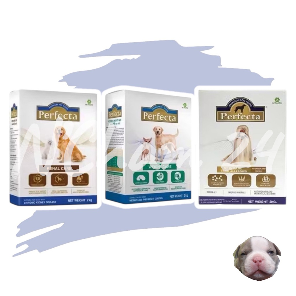Perfecta Care อาหารสุนัข สูตรไต ควบคุมน้ำหนัก ผิวหนัง เลือกให้ตรงปัญหา