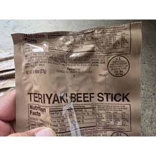 MRE U.S.Military Teriyaki Beef Stick