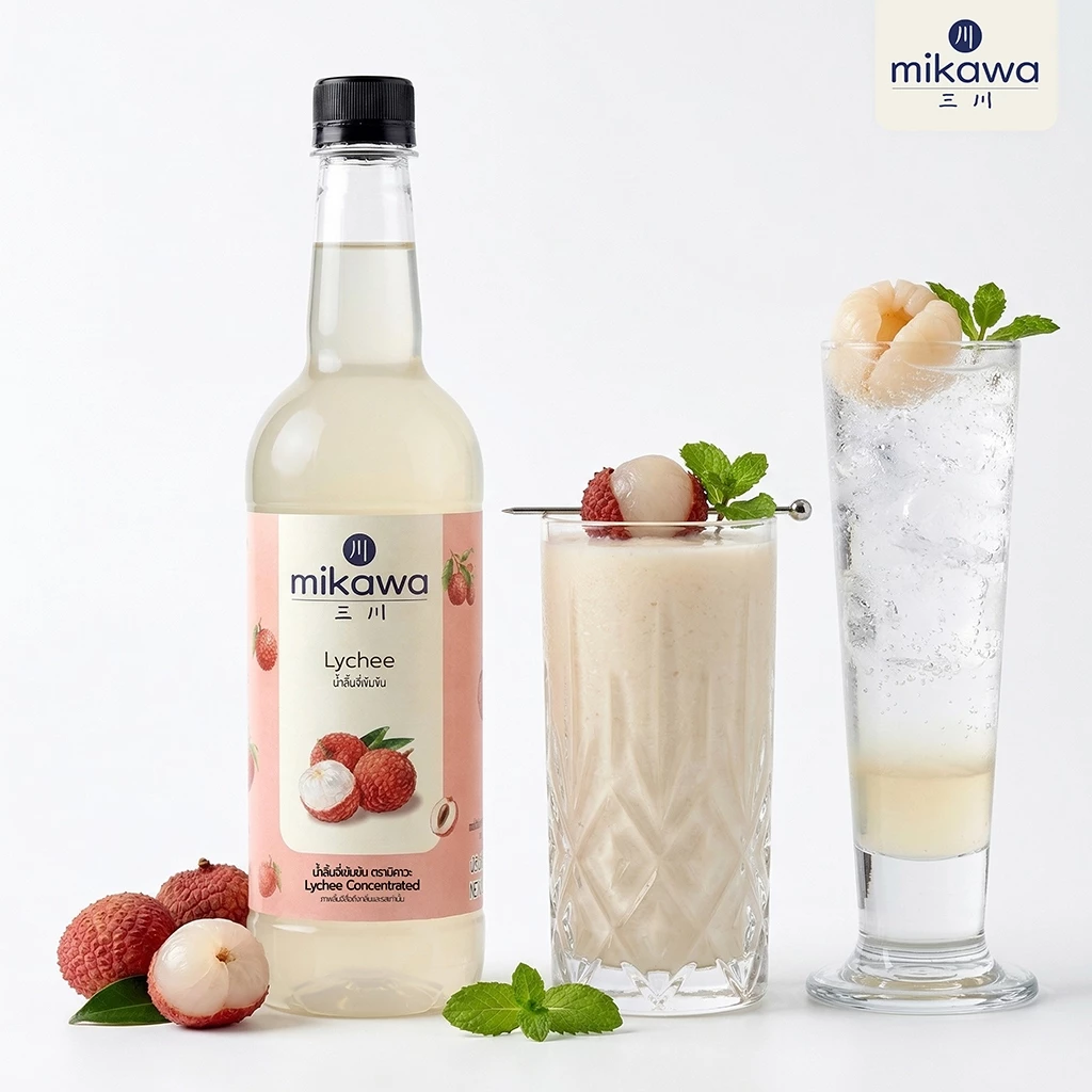 มิคาวะ สควอช ลิ้นจี่ 740 มล. MIKAWA CONCENTRATED LYCHEE SQUASH 740 ML