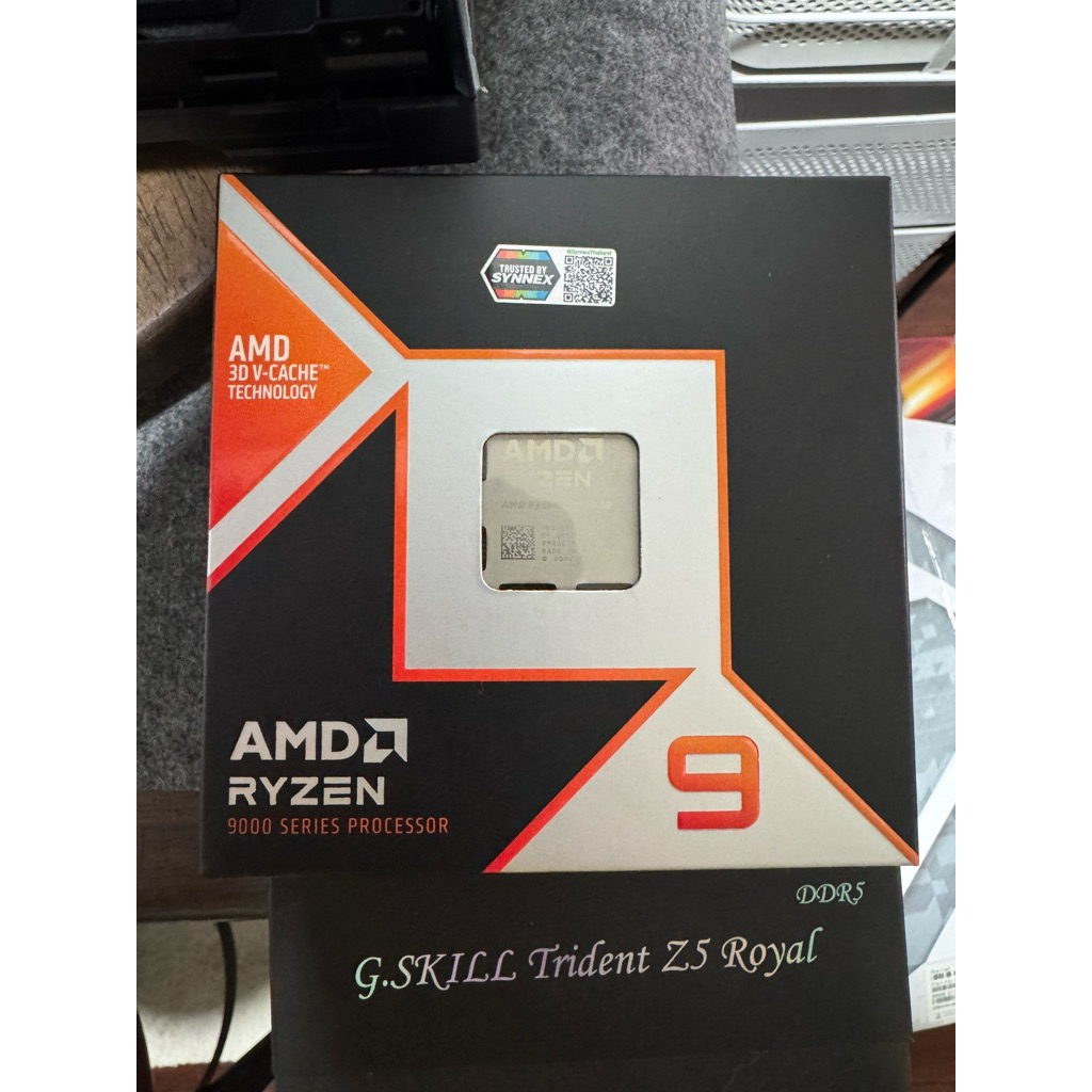 มือ2 CPU AMD สภาพใหม่กริ๊บ 9950X3D ประกัน 2/72