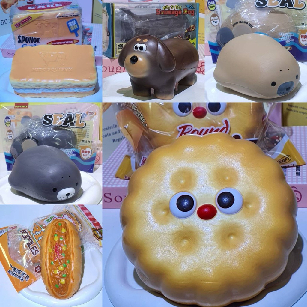 [พร้อมส่ง] สกุชชี่ Mido ตะกร้า 2 อัปเดตตลอด มือ 1 | Tara squishy