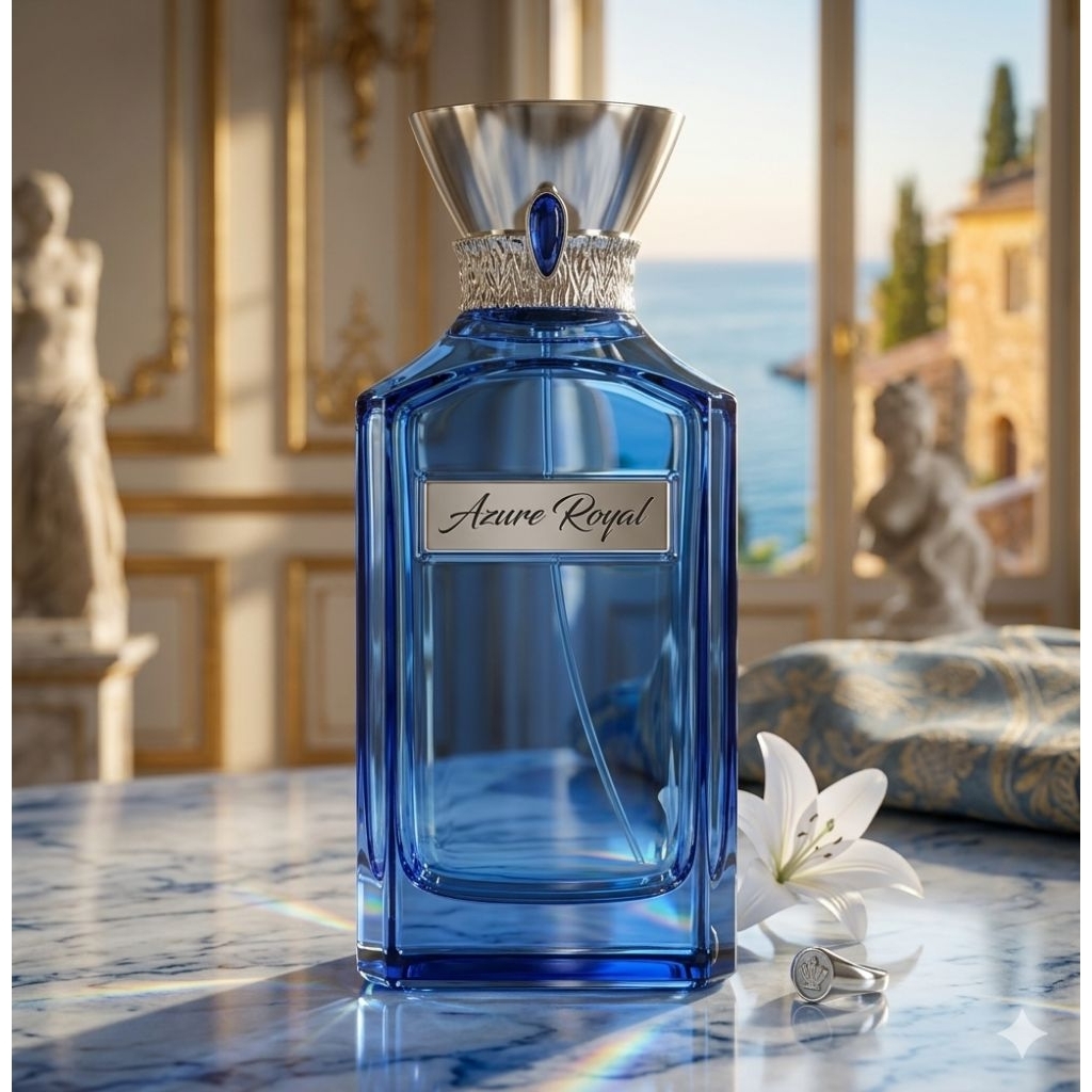 Azure royal by ahmed al maghribi an original arabic perfume.