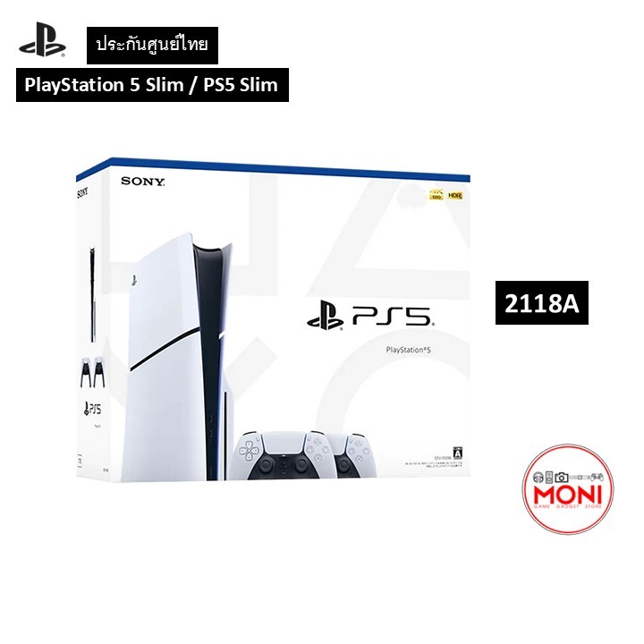 PlayStation 5 / PS5 Slim Disc เครื่องเล่นเกม Console ประกันศูนย์ไทย 1 ปี