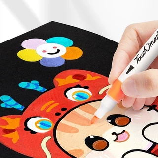 ปากกามาร์กเกอร์อะคริลิค 12/24/36/48/60/80สี กันน้ำ Acrylic Marker Pen เขียนได้ทุกพื้นผิว /พลาสติก/ไม้/เหล็ก/ผ้าใบ/หิน