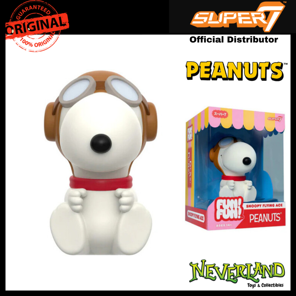 Super7 Peanuts Snoopy Flying Ace FUN FUN Wave 2 Figure