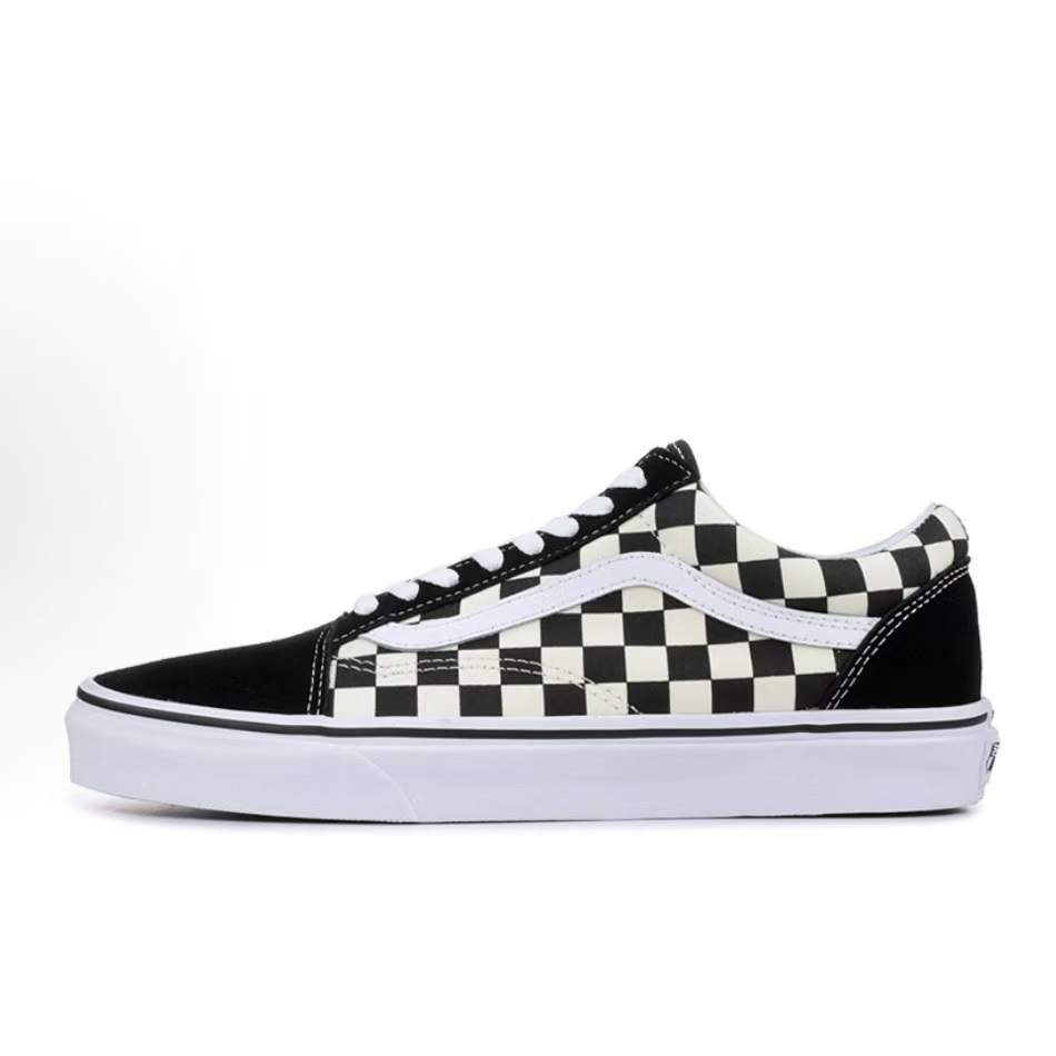 ของแท้🏆 Vans Style 36 Retro Chec Sneakers kสบาย รองเท้ากีฬา รองเท้าผ้าใบ🚚จัดส่งที่รวดเร็วและฟรี