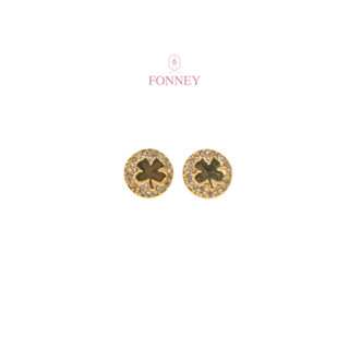 ER-09 Fonneyต่างหู สแตนเลสแท้ไม่ลอกไม่ดำ