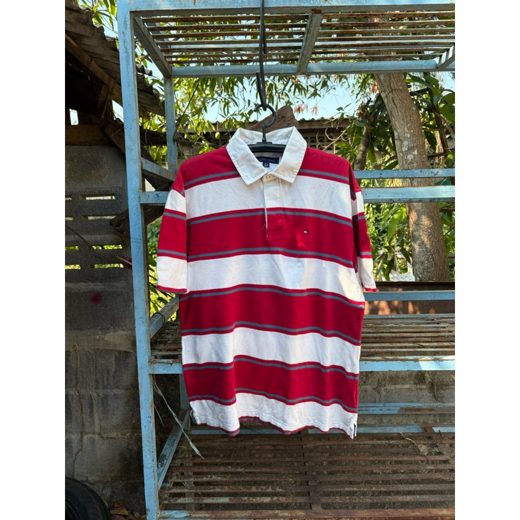 TOMMY มือสอง เสื้อคอปก