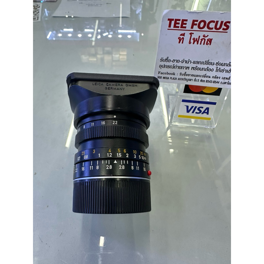 Leica 28mm f2.8 elmarit-m e49