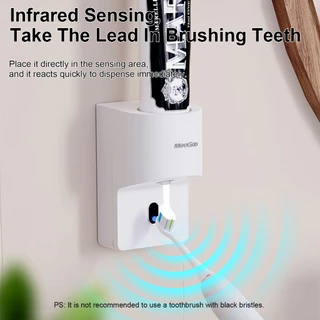 MeeGoo Automatic Toothpaste Dispenser เครื่องบีบยาสีฟันอัตโนมัติ ชาร์จ Type-C 1800mAh ติดผนัง