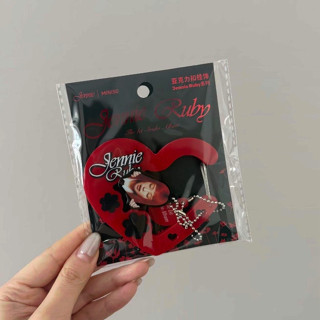 Jennie x Miniso ของแท้ ห่วงใส่พวงกุญแจสุดจึ้ง