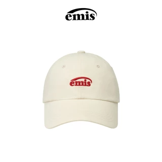 EMIS - SMALL LOGO BALL CAP (BLACK , BROWN , CREAM , GREEN , NAVY , PASTEL BLUE , PINK , RED)