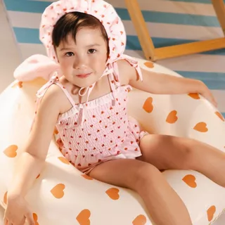 Babyhip ชุดบิกินี่เด็ก ชุดว่ายน้ำเด็กเล็ก ชุดว่ายน้ำทูพีสเด็ก ชุดว่ายน้ำเด็ก ลายนางเงือก SWIM CLUB COLLECTION